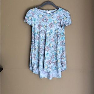 Girls pattern shift dress